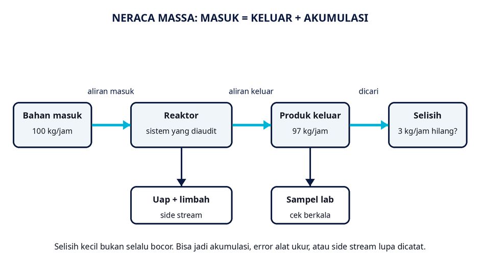 Aliran masuk, keluar, dan side stream